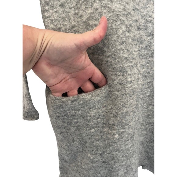 Eileen Fisher Wool Blend Sweater Tunic Mini Dress - Picture 5 of 8